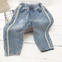 Boys Casual Solid Denim Pants Wholesale Boys Clothing Suppliers - PrettyKid