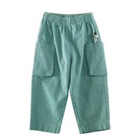 Boys Casual Solid Pocket Trousers Wholesale Boys Clothing Suppliers - PrettyKid