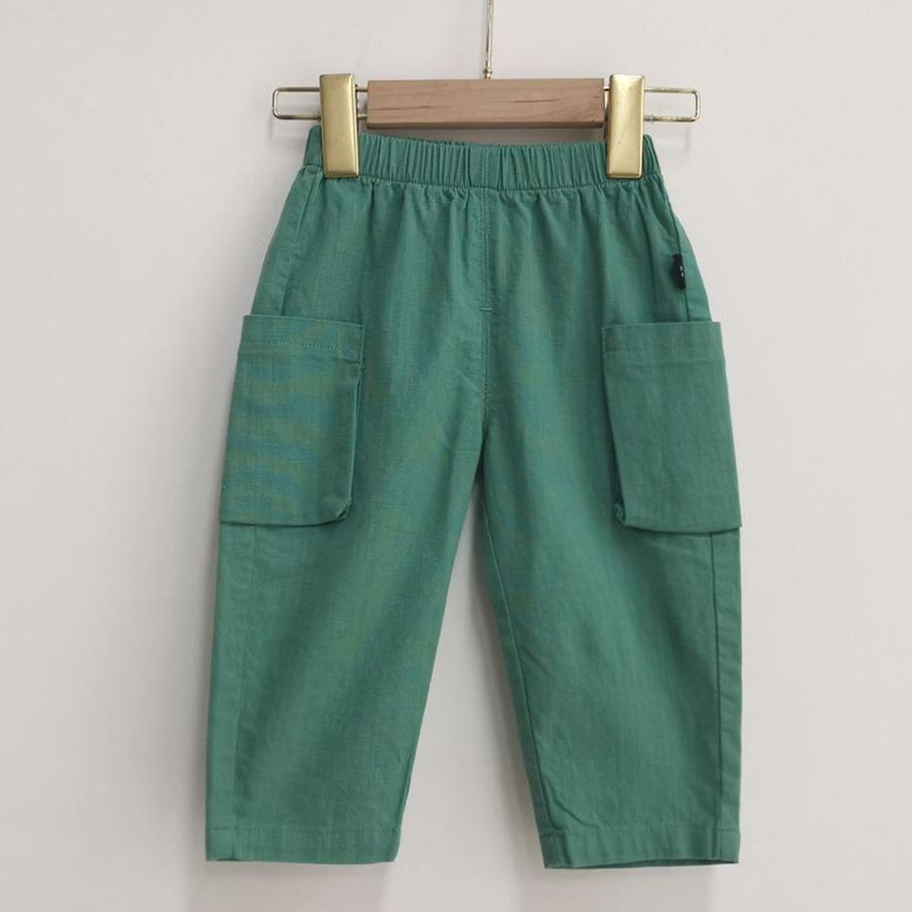 Boys Casual Solid Pocket Trousers Wholesale Boys Clothing Suppliers - PrettyKid