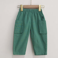 Boys Casual Solid Pocket Trousers Wholesale Boys Clothing Suppliers - PrettyKid