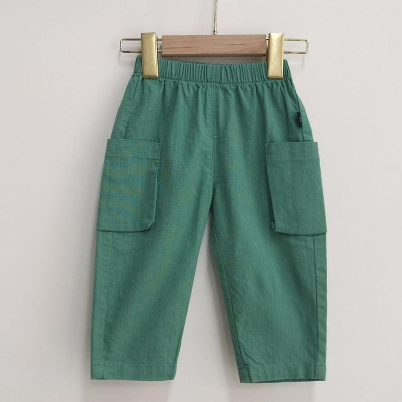 Boys Casual Solid Pocket Trousers Wholesale Boys Clothing Suppliers - PrettyKid