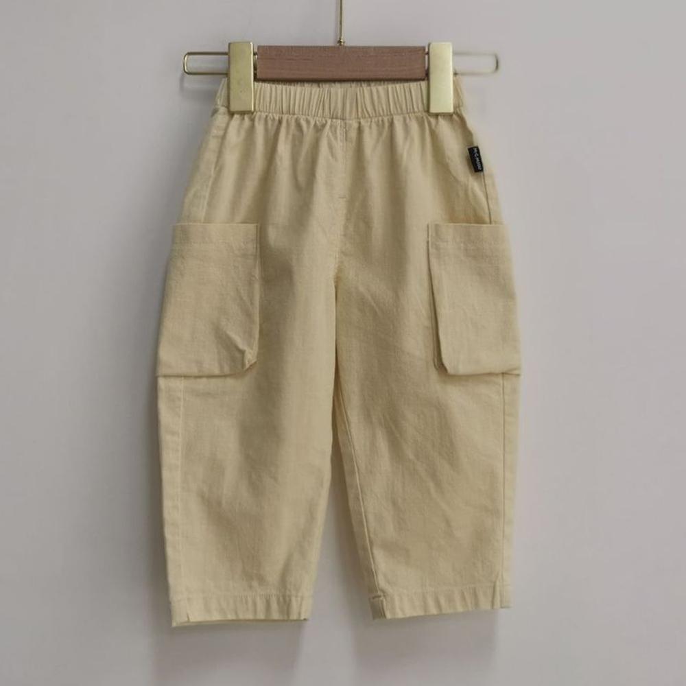 Boys Casual Solid Pocket Trousers Wholesale Boys Clothing Suppliers - PrettyKid