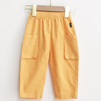 Boys Casual Solid Pocket Trousers Wholesale Boys Clothing Suppliers - PrettyKid