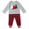 Boys Christmas Tree Long Sleeve Top & Plaid Pants Wholesale Boys Clothing Suppliers - PrettyKid