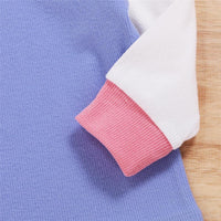 Baby Unisex Color Block Long Sleeve Crew Neck Top & Pants Baby Wholesale Suppliers - PrettyKid