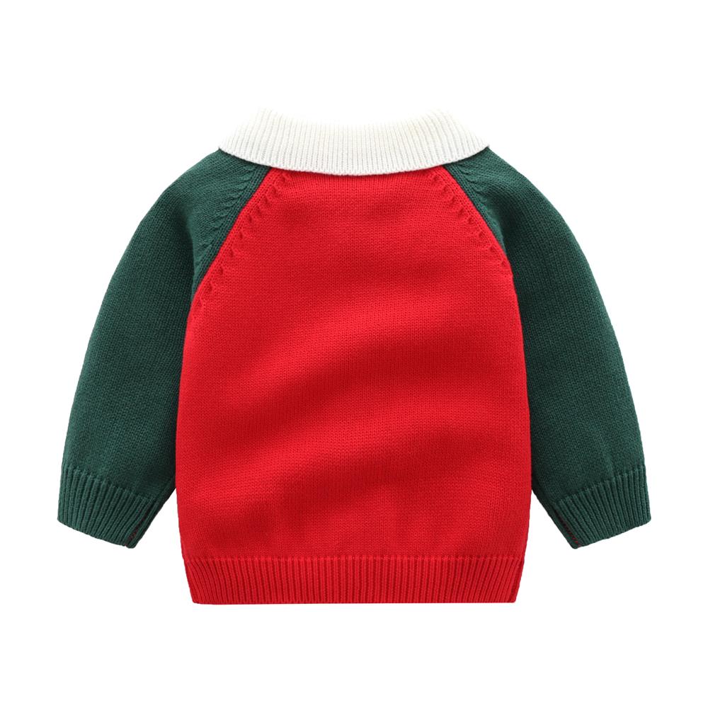 Baby Boys Color Block Long Sleeve Sweaters Baby Clothing Suppliers - PrettyKid