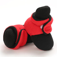 Baby Unisex Color Block Magic Tape Snow Boots Baby Shoes Wholesale - PrettyKid