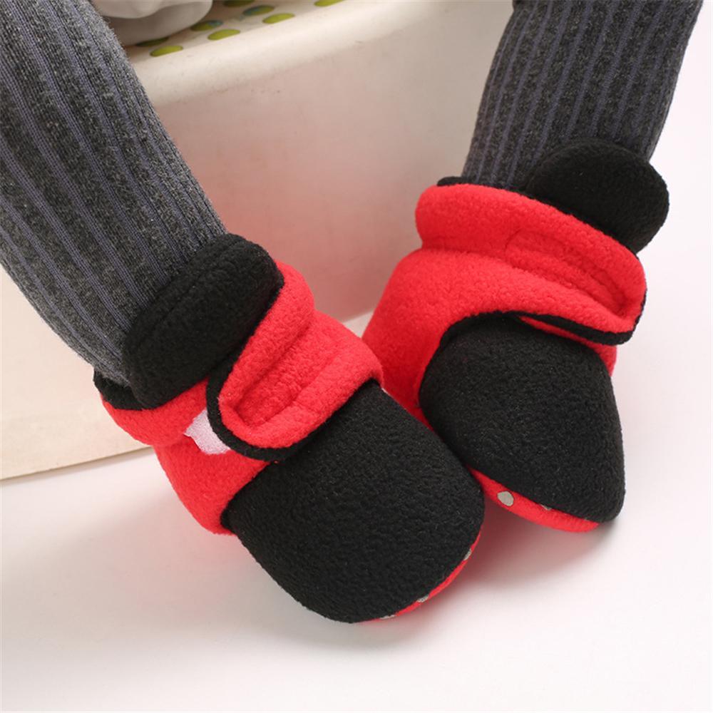 Baby Unisex Color Block Magic Tape Snow Boots Baby Shoes Wholesale - PrettyKid