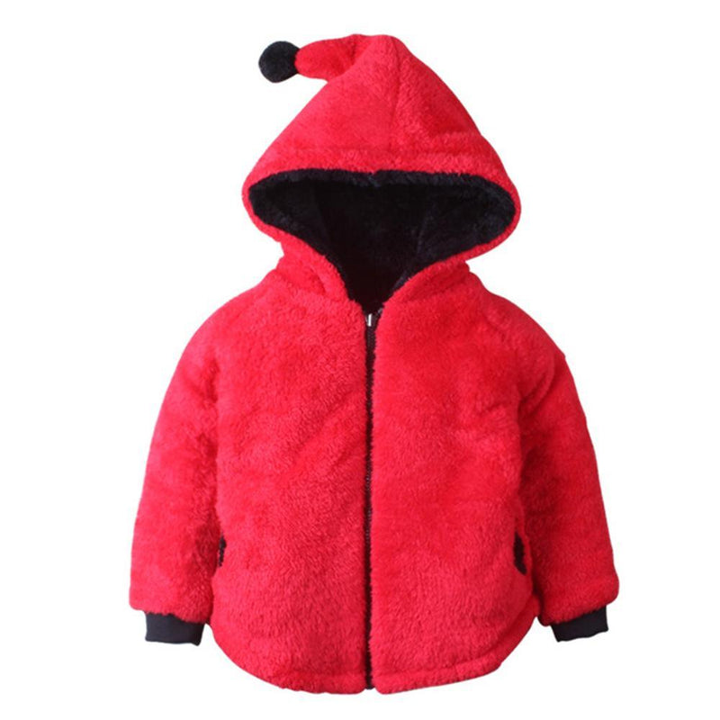 Unisex Color Block Zipper Hooded Jacket - PrettyKid