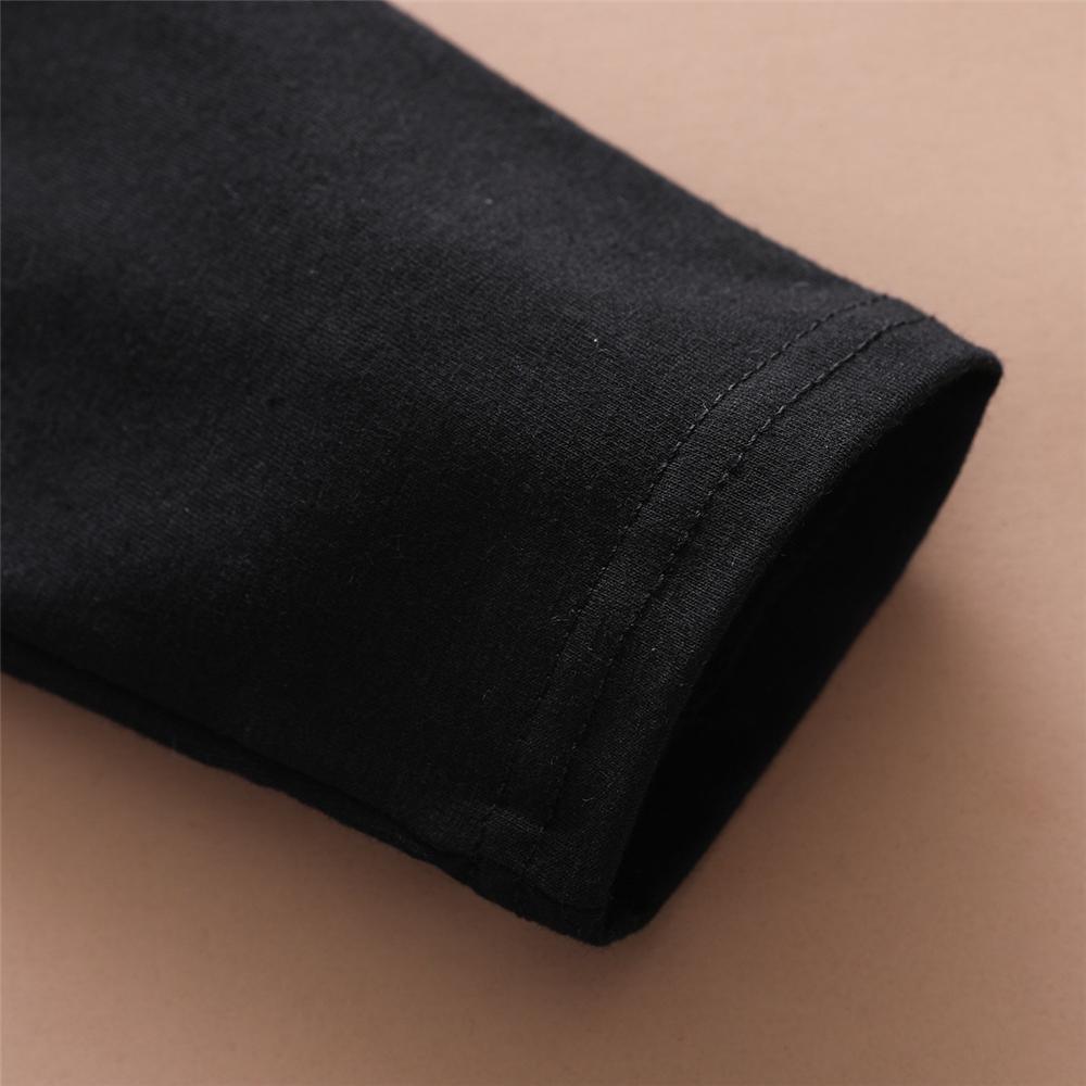 Boys Color Blocking Long Sleeve Casual T-shirt Wholesale Boy Clothing - PrettyKid