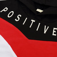 Boys Color Contrast Letter Printed Hooded Tops Wholesale - PrettyKid