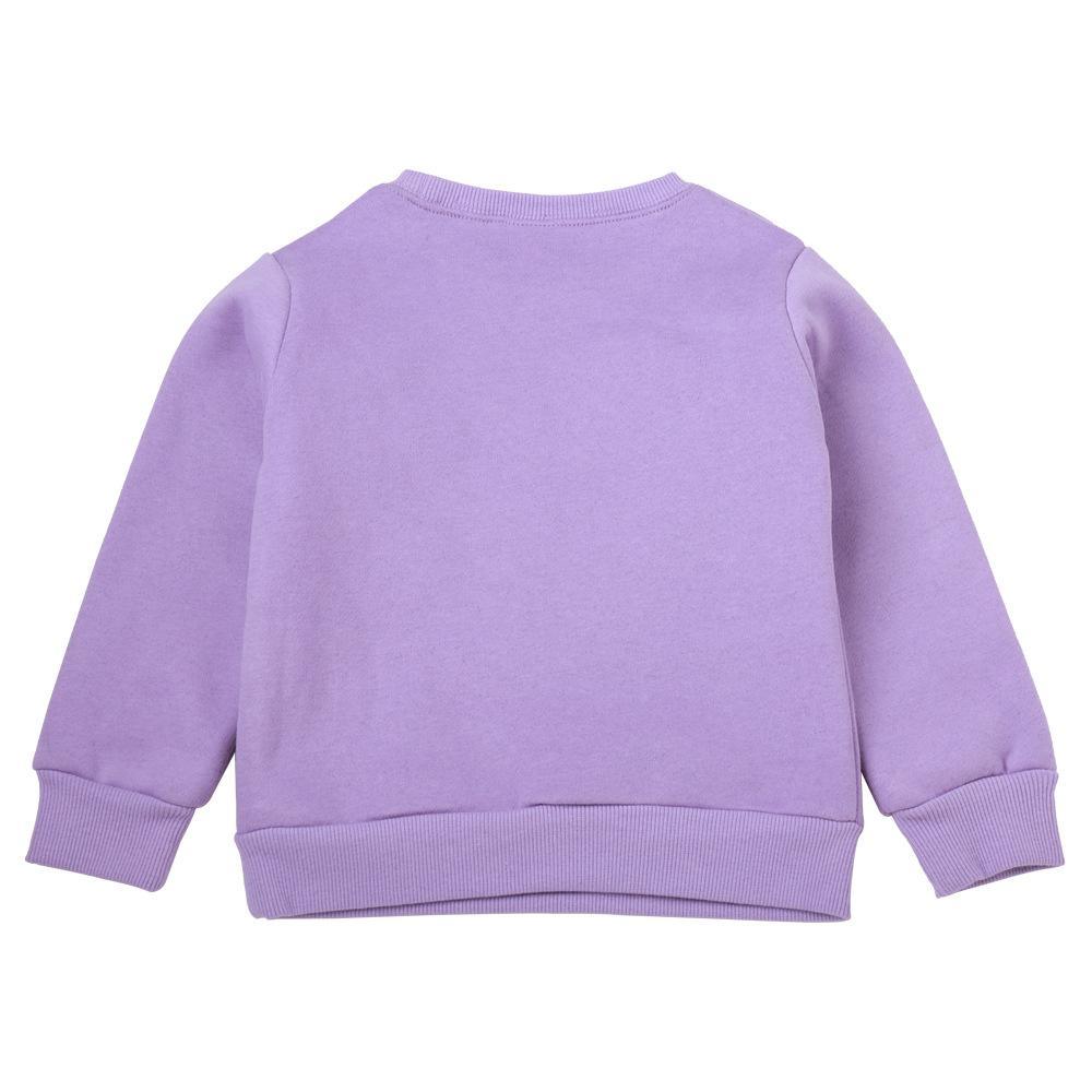 Girls Comfy Cartoon Letter Printed Long-sleeve Tops Wholesale - PrettyKid