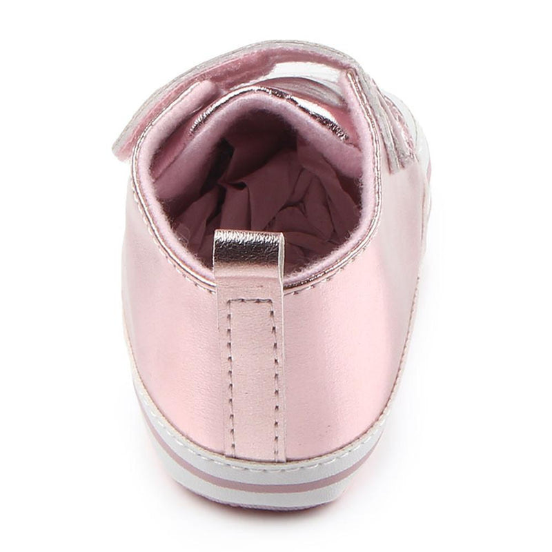 Baby Comfy Heart Printed Magic Tape Sneakers - PrettyKid