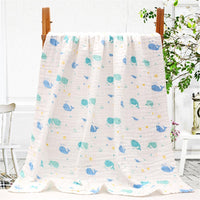 Baby Cotton Six-layers Cartoon Printed Blanket Baby Blankets Wholesalers - PrettyKid