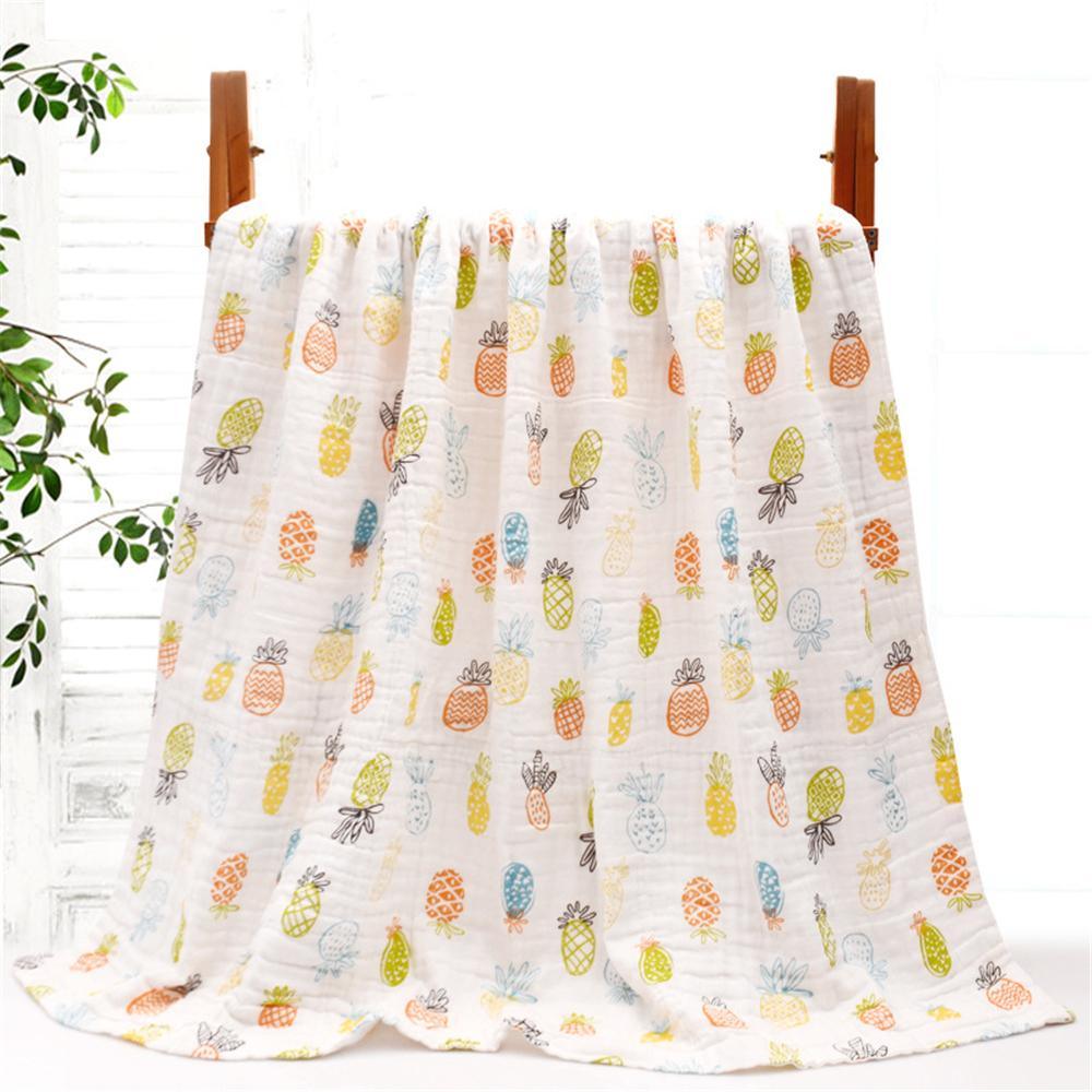 Baby Cotton Six-layers Cartoon Printed Blanket Baby Blankets Wholesalers - PrettyKid