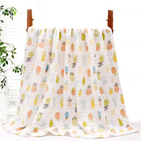 Baby Cotton Six-layers Cartoon Printed Blanket Baby Blankets Wholesalers - PrettyKid