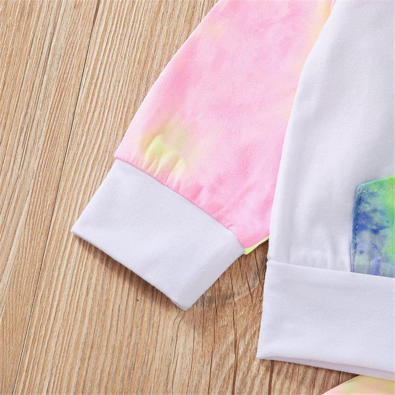 Baby Girls Crew Neck Long Sleeve T-shirt & Pants Wholesale Baby Cloths - PrettyKid