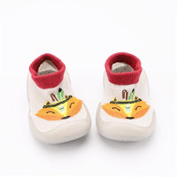 Baby Cute Animal Print Knitted Casual Flats - PrettyKid