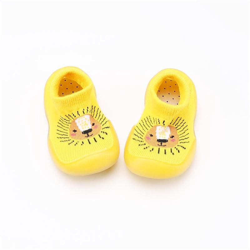 Baby Cute Animal Print Knitted Casual Flats - PrettyKid