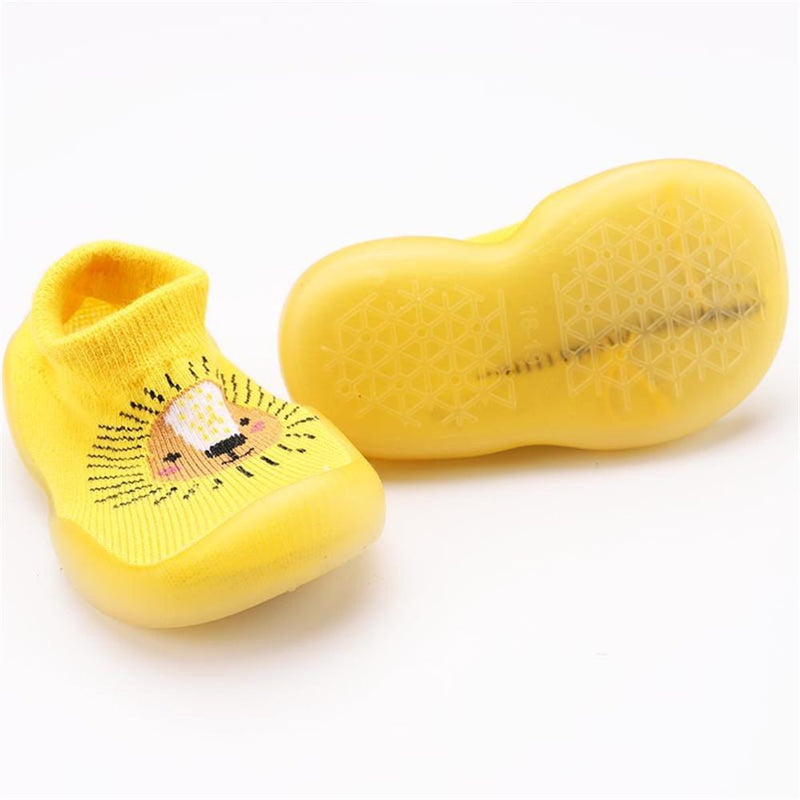 Baby Cute Animal Print Knitted Casual Flats - PrettyKid