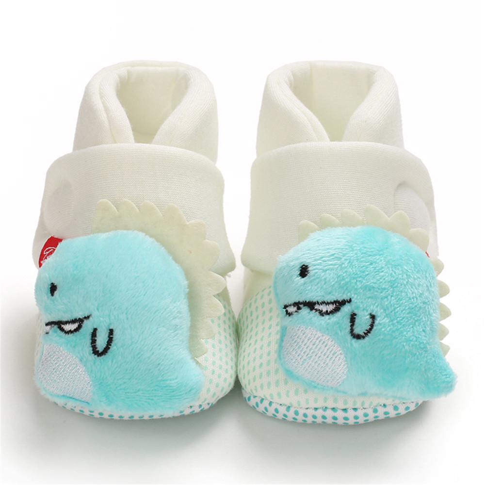 Baby Cute Cartoon Warm Magic Tape Infant Shoes - PrettyKid