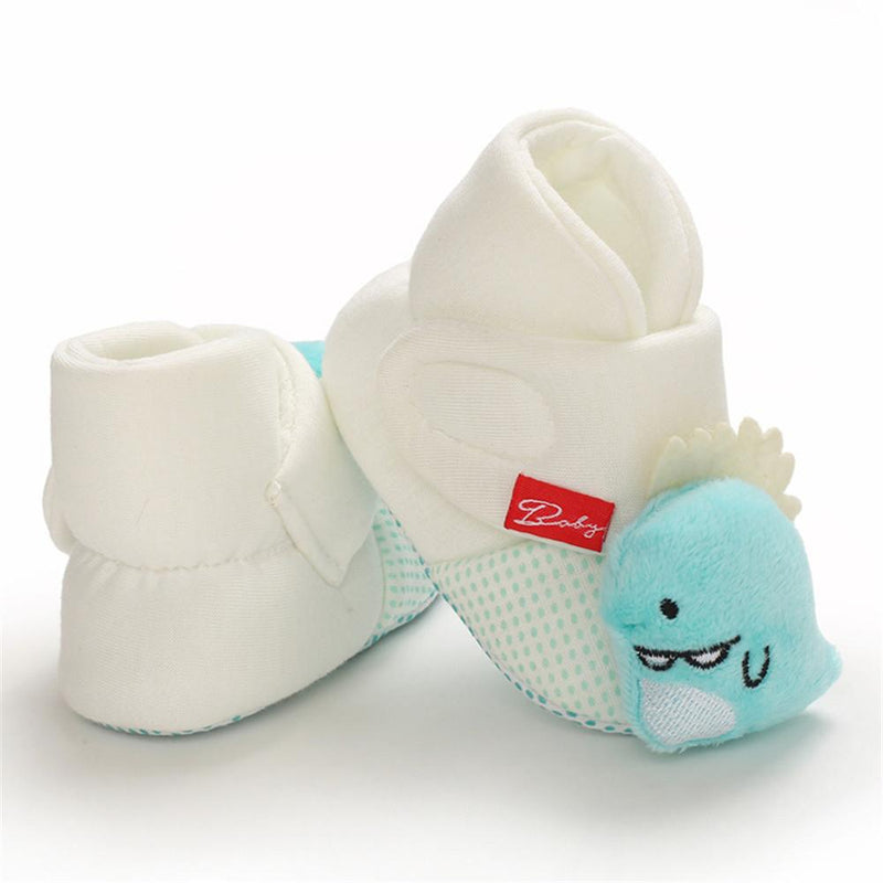 Baby Cute Cartoon Warm Magic Tape Infant Shoes - PrettyKid