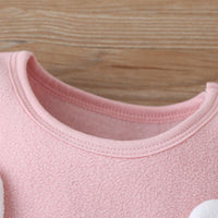 Baby Girls Cute Rabbit Cartoon Long Sleeve Romper Wholesale Clothing Baby - PrettyKid