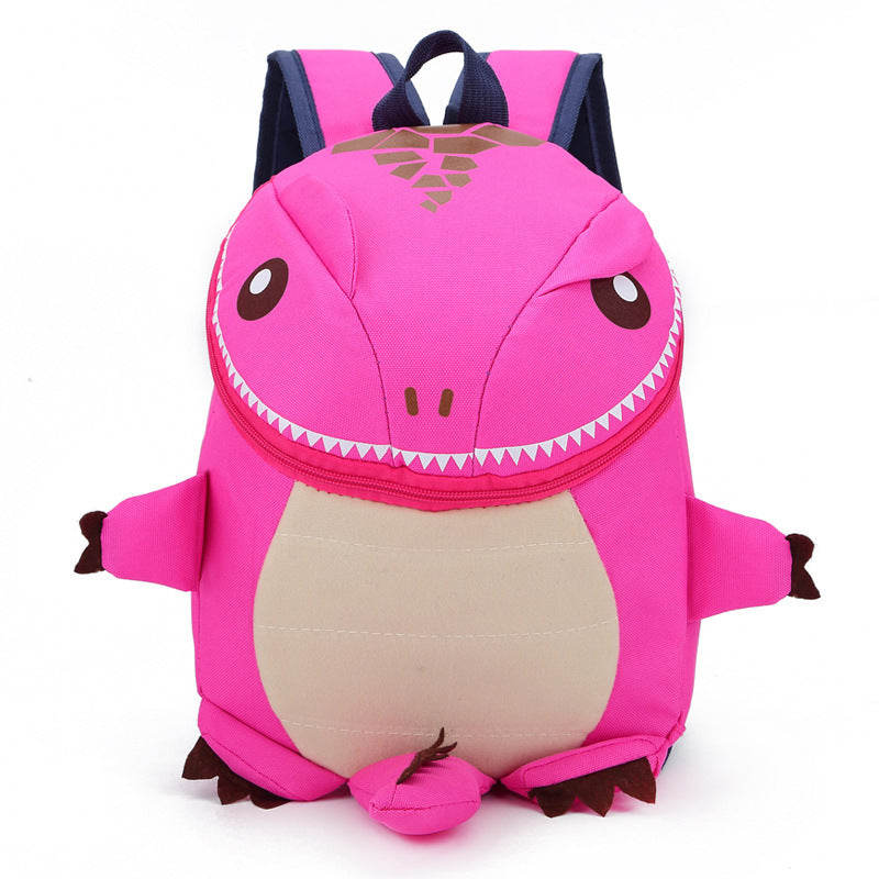 Boy Cartoon Dinosaur Shape Backpack - PrettyKid