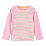 Crew Neck Long Sleeve Striped Pullover Unisex Toddler Kids Wholesale Clothing - PrettyKid