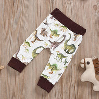 Baby Boys Dinosaur Hooded Top & Pants Baby Clothes Warehouses - PrettyKid