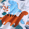 Boys Dinosaur Printed Home Wear Long Sleeve Top & Pants - PrettyKid