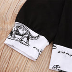 Baby Boys DinosaurPrinted Long Sleeve Top & Pants Wholesale Baby Cloths - PrettyKid