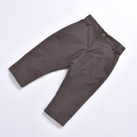 Boys Dinosaur Printed Short Sleeve Lapel Shirts & Pants Wholesale Baby Boy Boutique - PrettyKid