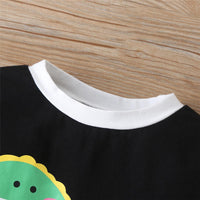 Boys Dinosaur Striped Long Sleeve Top & Pants Boys Wholesale - PrettyKid