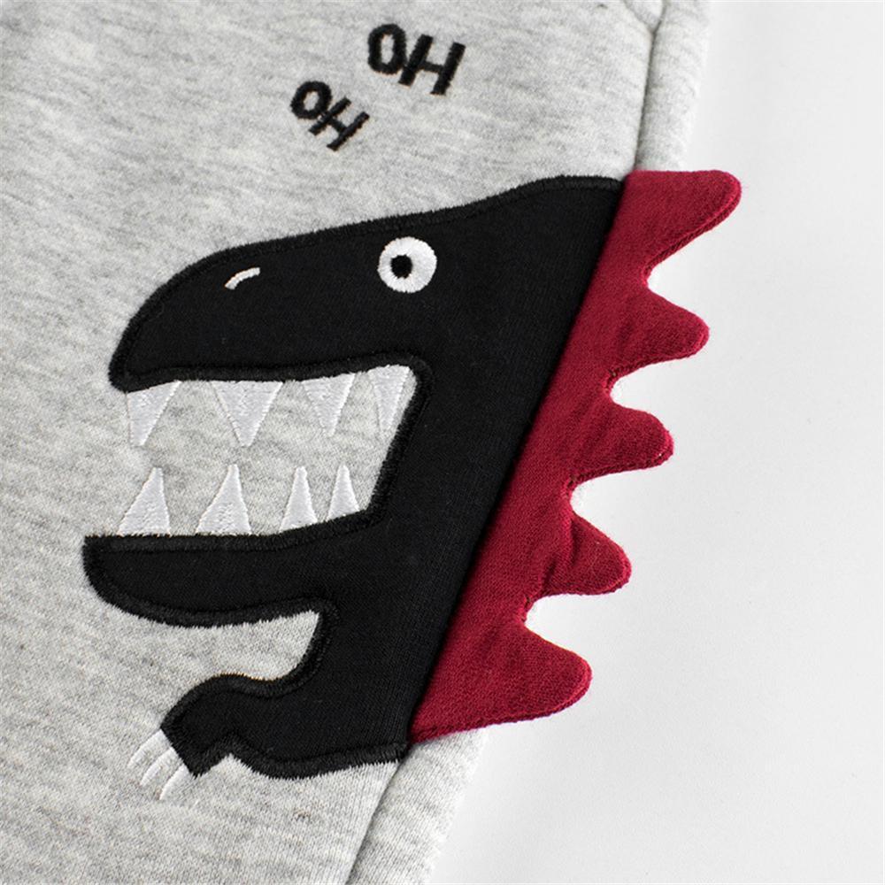 Boys Dinosaur Winter Warm Trousers Boy Clothing Wholesale - PrettyKid