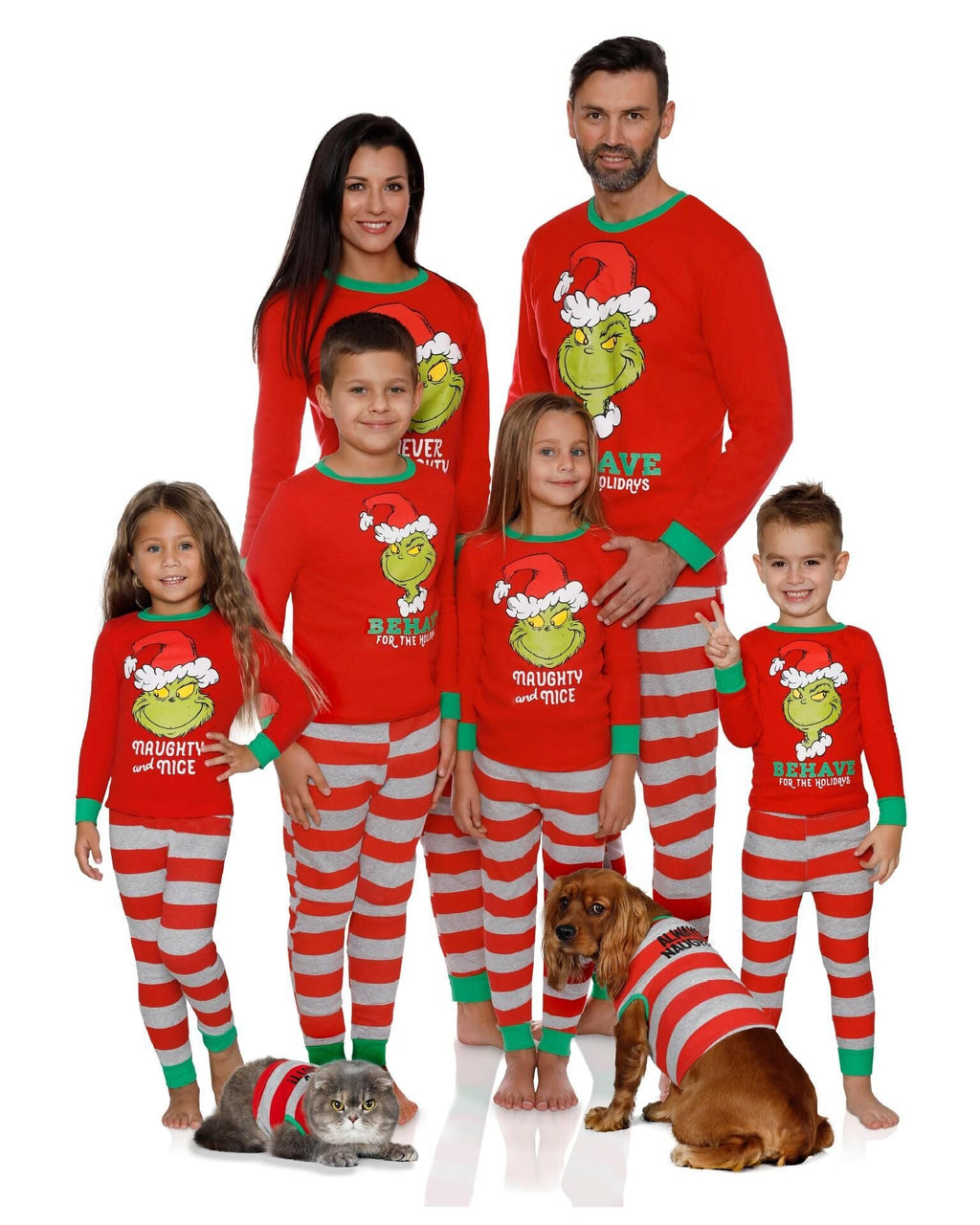 Christmas Print Family Matching Outfits Wholesale Pajamas Sets - PrettyKid