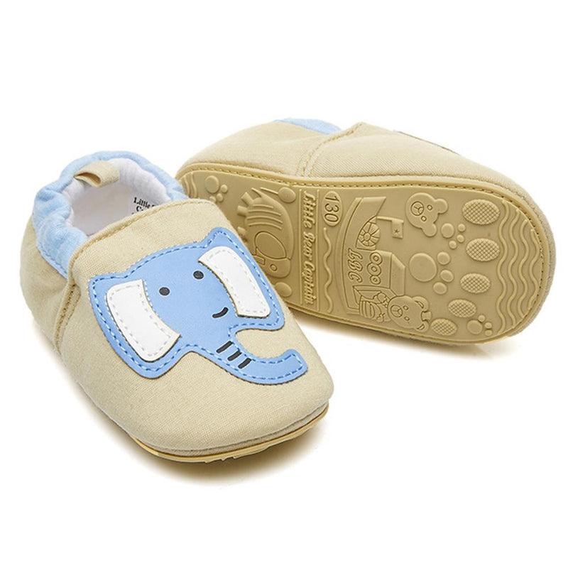 Baby Elephant Slip Ons Casual Flats Shoes - PrettyKid