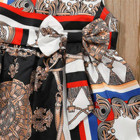 Girls Ethnic Style Sleeveless Dress & Headband Toddler Girls Wholesale - PrettyKid