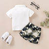 Camo Polo Shirts And Shorts Wholesale Baby Boutique Clothing Sets - PrettyKid