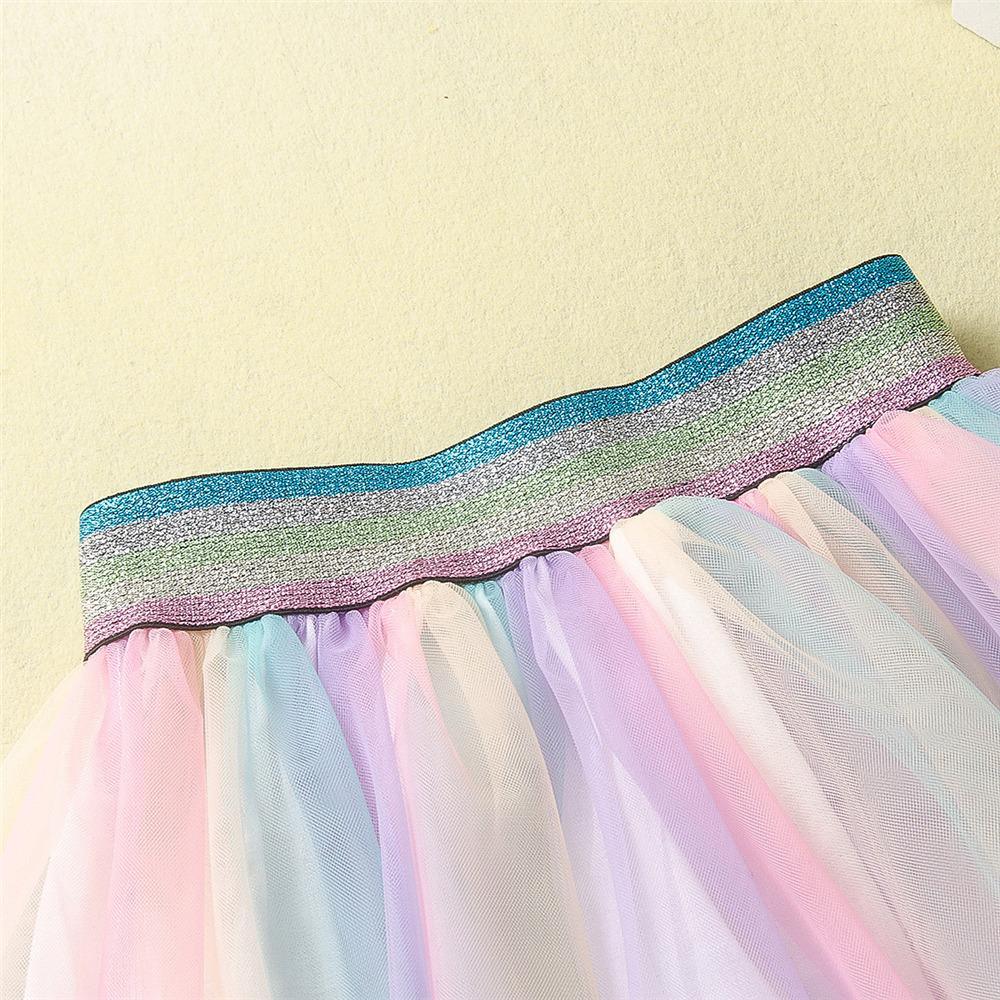 Girls Trendy Colorful Mesh Skirt Wholesale Tutus And Pettiskirts - PrettyKid