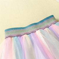 Girls Trendy Colorful Mesh Skirt Wholesale Tutus And Pettiskirts - PrettyKid