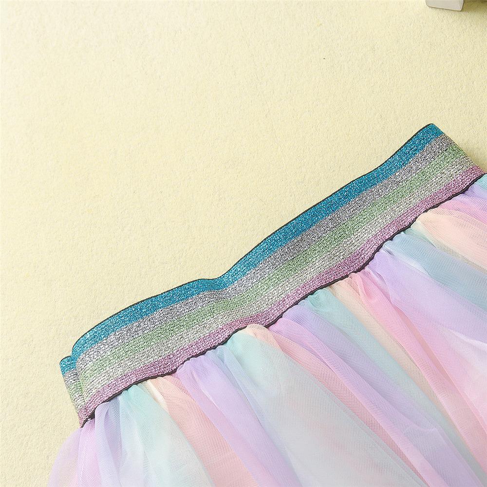 Girls Trendy Colorful Mesh Skirt Wholesale Tutus And Pettiskirts - PrettyKid