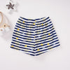 Baby Boy Fish Printed Short Sleeve Top & Striped Shorts Baby Summer clothing - PrettyKid