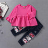 Girls Flared Sleeve T-Shirts & Patch Jeans Girls Clothing Wholesalers - PrettyKid