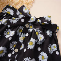 Girls Floral Printed Belt Skirt Baby Girl Boutique clothes Wholesale - PrettyKid