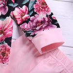 Toddler Girs Floral Printed Long Sleeve Top & Pants Toddler Girls Wholesale - PrettyKid