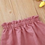 Toddler Girls Floral Printed Long Sleeve Top & Skirt Wholesale Girls - PrettyKid