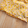 Girls Floral Printed Sling Tube Top & Denim Shorts Bulk Baby Girl clothing - PrettyKid