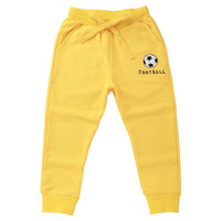 Boys Football Printed Solid Soft Trousers Wholesale - PrettyKid