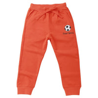 Boys Football Printed Solid Soft Trousers Wholesale - PrettyKid